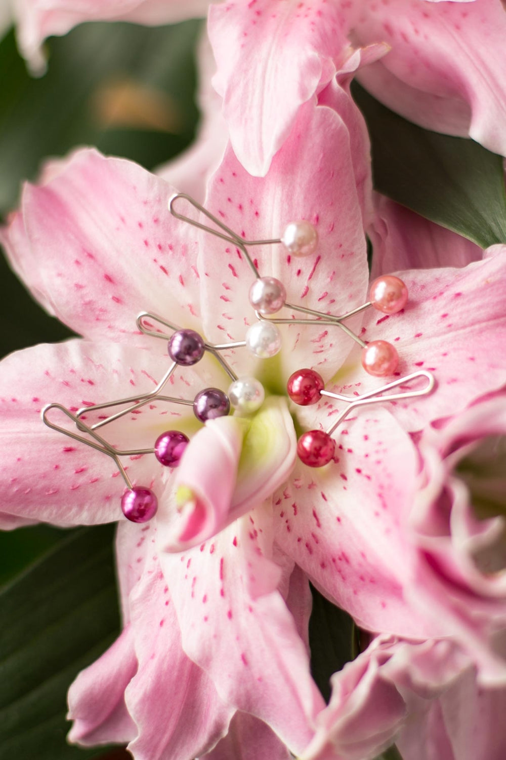 6 Pinces anti trou ton nude C1