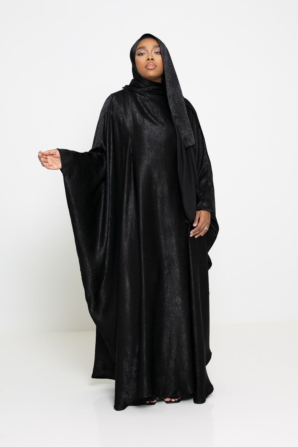Abaya velvet noir