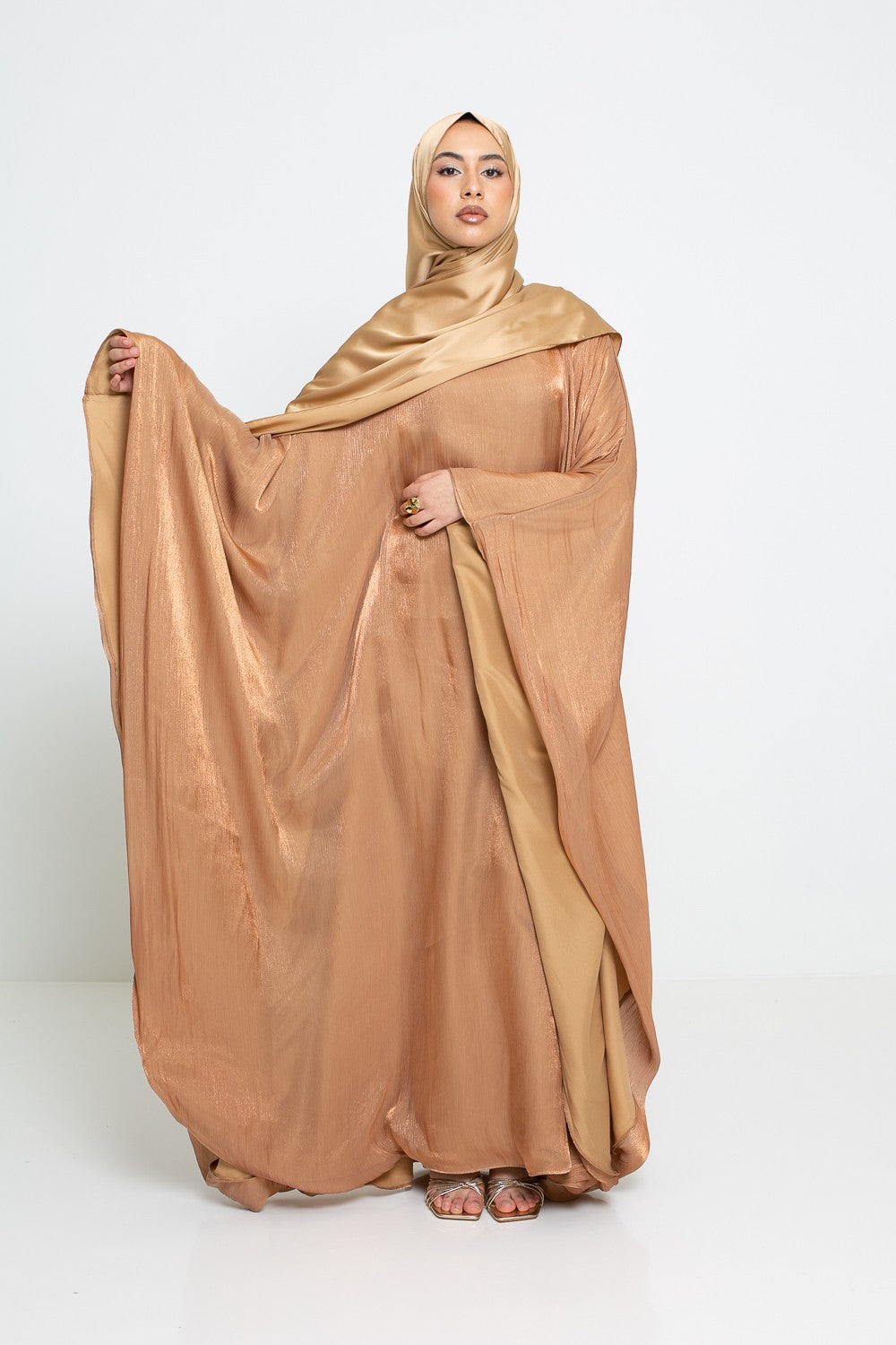 Abaya organza Sahara