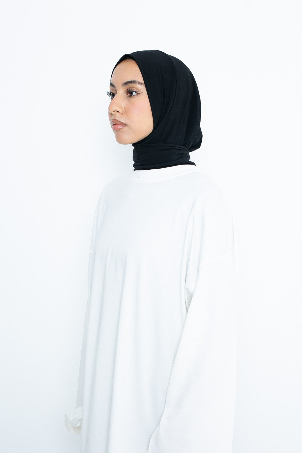 Hijab easy noir