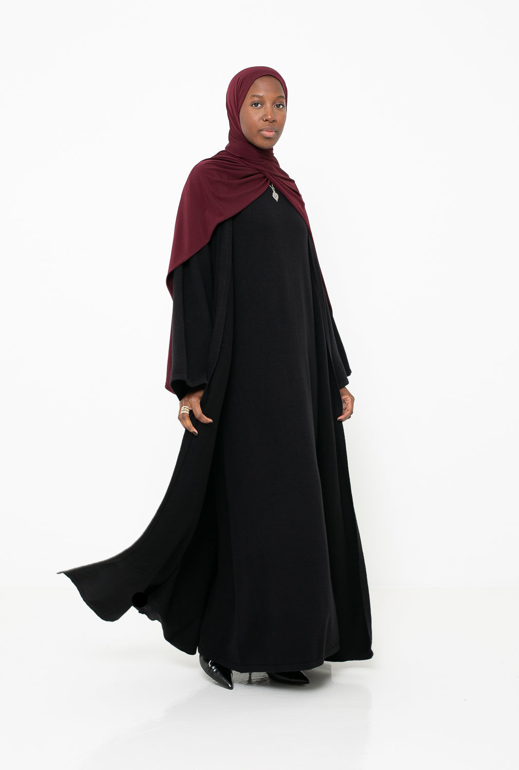 Abaya pull black