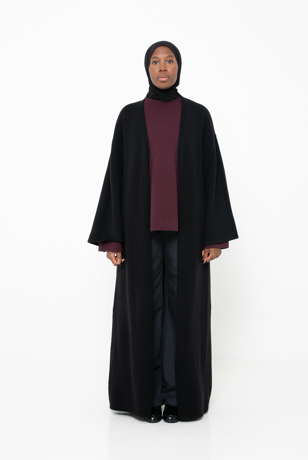 Abaya pull black